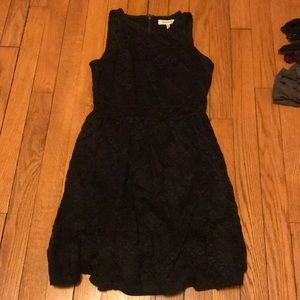 Lace black dress
